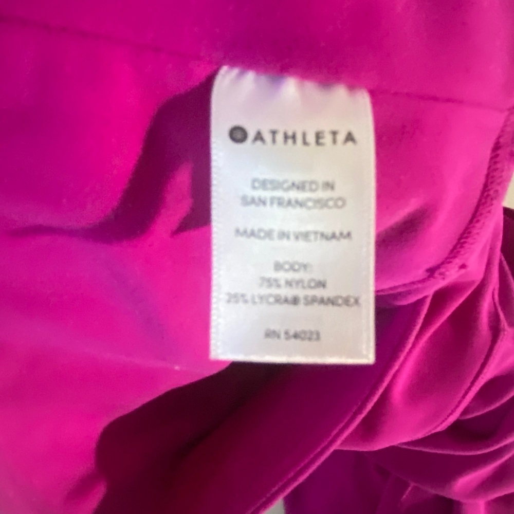 Athleta Women's Purple Leggings - Picture 6 of 7